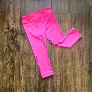 Like new Girls 2T Pink Under Armour Leggings
